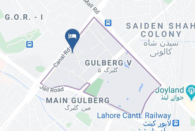 Islamabad - Mall View Hotel Gulberg Maps