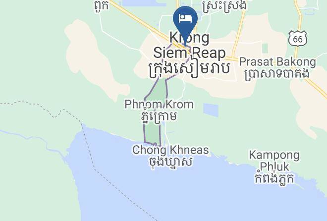 Mallen D'angkor Boutique Hotel Karte - Siem Reap - Siem Reab Town
