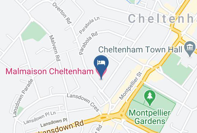 Glos - Malmaison Cheltenham Maps