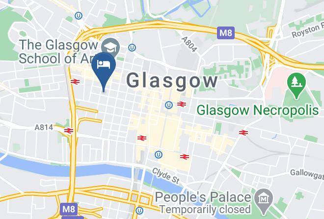 Glasgow City - Malmaison Glasgow Maps