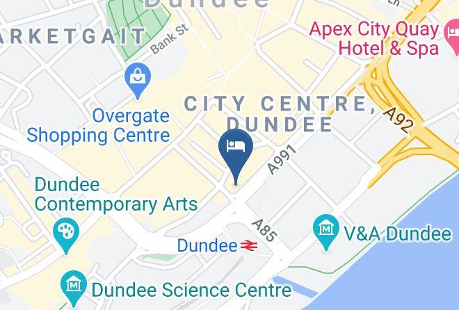 Dundee City - Malmaison Hotel Dundee Maps