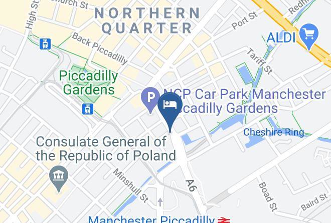 Greater Manchester - Malmaison Manchester Maps