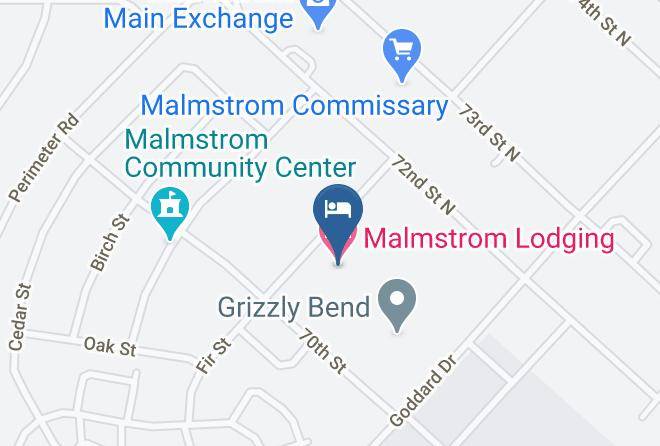 Cascade - Malmstrom Lodging Maps