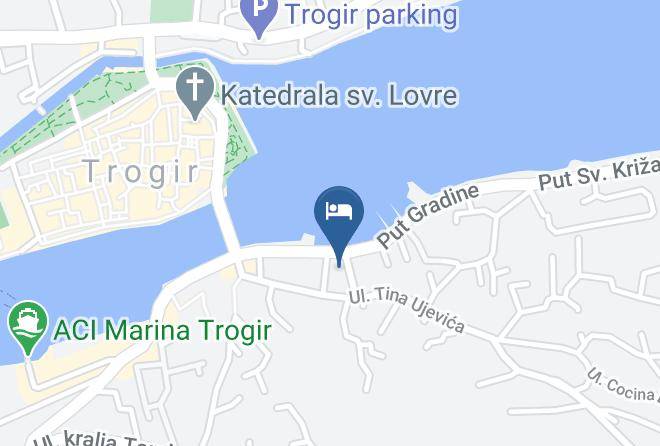 Trogir - Malo More Trogir Maps