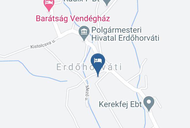 Erdohorvati - Malom Nyaralo Maps