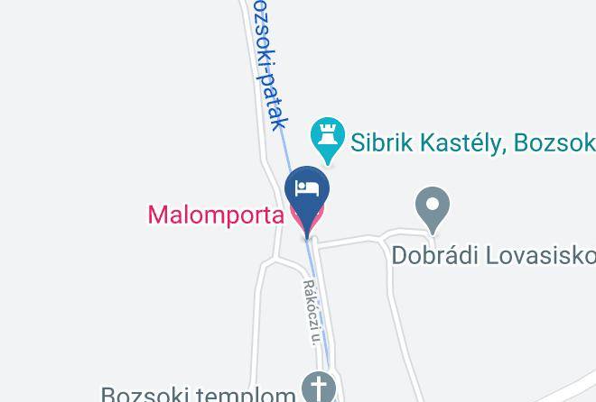 Bozsok - Malomporta Maps