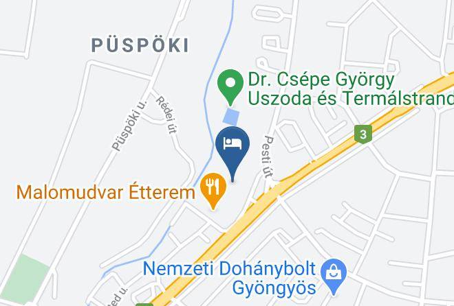 Gyongyos - Malom Panzio Maps
