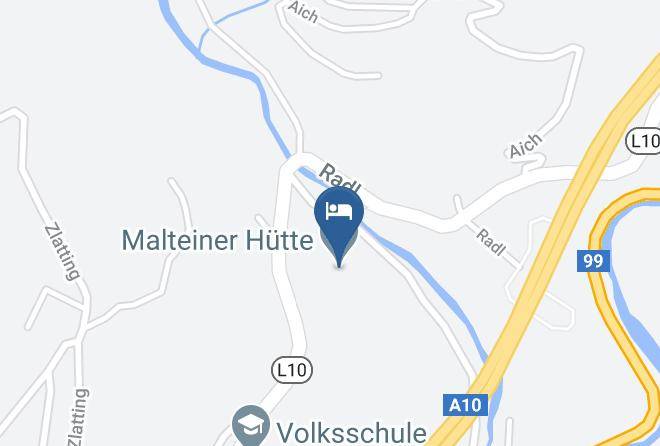 Spittal An Der Drau - Malteiner Hutte Maps