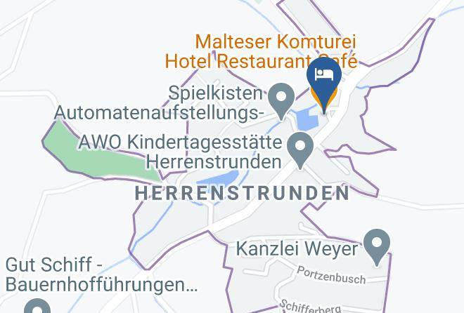 Rheinisch Bergischer Kreis - Malteser Komturei Hotel Restaurant Cafe Maps