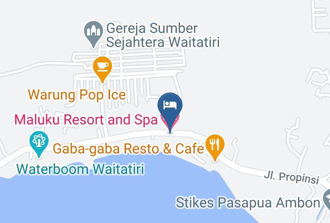 Central Maluku Regency - Maluku Resort And Spa Maps