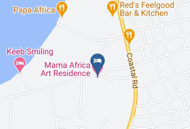 Kombo South - Mama Africa Art Residence Maps