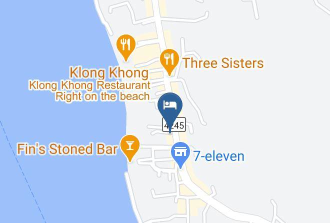 Amphoe Ko Lanta - Mama Klong Khong Bungalow Maps