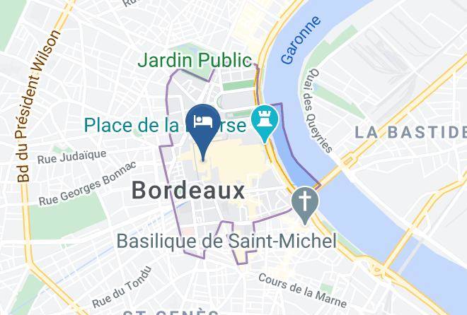 Gironde - Mama Shelter Bordeaux Maps