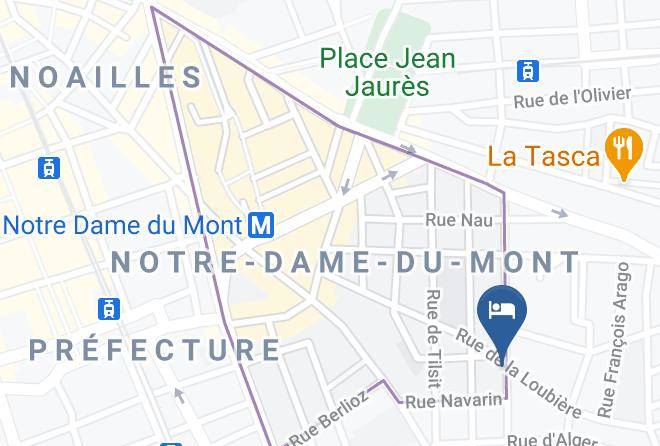 Mama Shelter Marseille Map