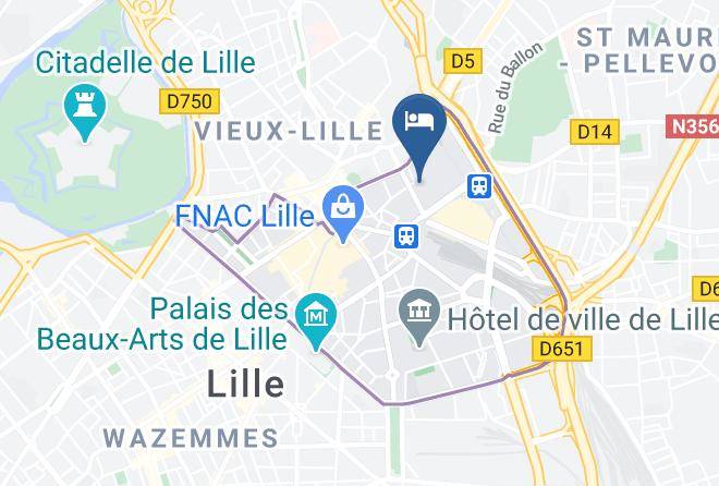 Nord - Mama Shelter Lille Maps