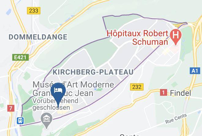 Luxembourg - Mama Shelter Luxembourg Maps
