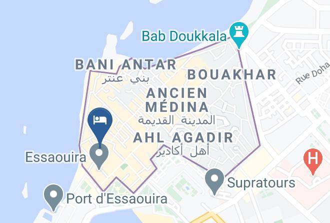 Essaouira - Mama Souiri Hotel Maps