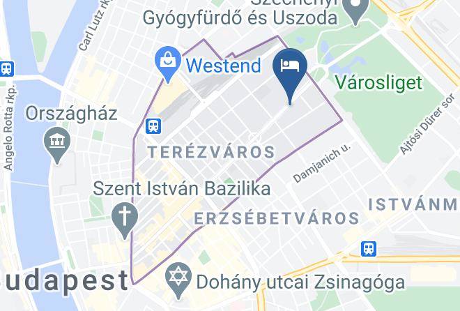 Budapest Terezvaros - Mamaison Hotel Andrassy Budapest Maps