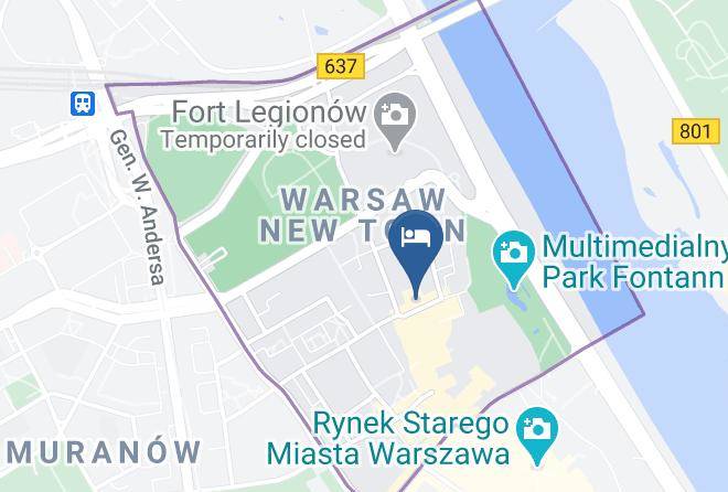 Warsaw - Mamaison Hotel Le Regina Warsaw Maps
