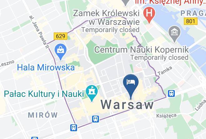 Warsaw - Mamaison Residence Diana Warsaw Maps