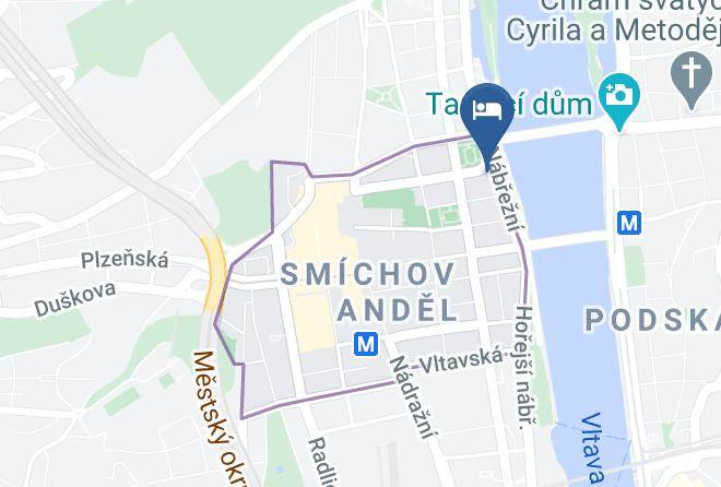 Prague - Mamaison Riverside Hotel Prague Maps