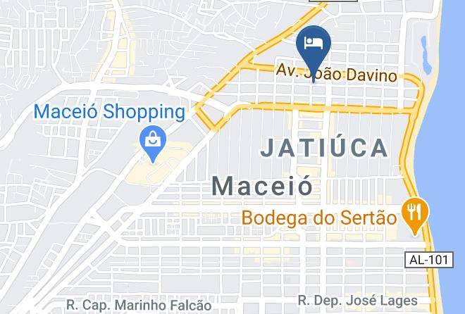 Maceio - Mamaloo Pousada Maps