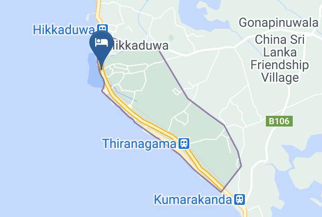 Galle - Mamas Coral Beach Hotel Maps