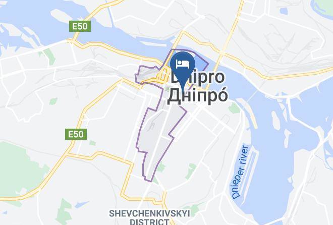 Dnipro - Mamba Hotel Maps