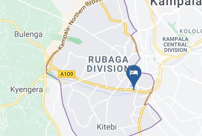 Kampala Cityncil - Mamba Hotel Maps