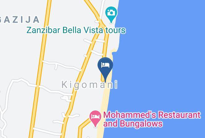 Zansibar North Central - Mambo Paradise Maps