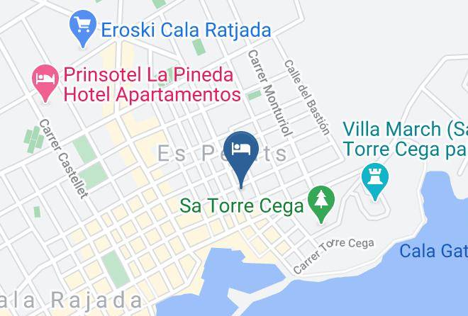 Baleares - Mamboo Hotel Cala Ratjada Maps