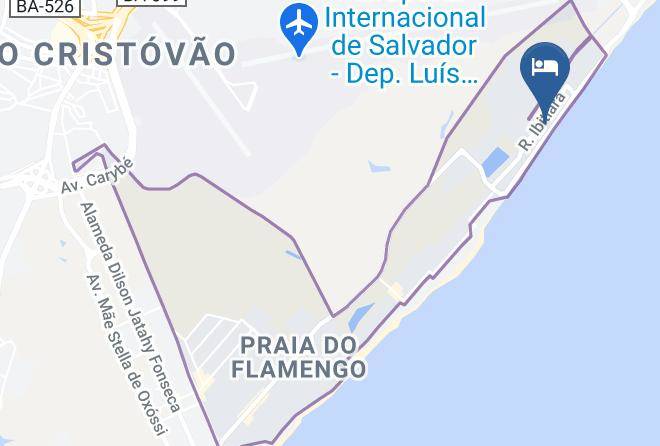 Salvador - Mamelucos Praia Hotel Maps