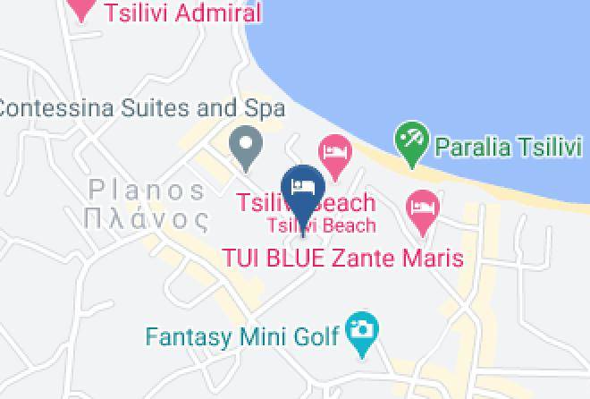 Mamfredas Luxury Resort Map