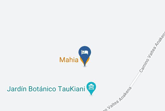 Easter Island - Mamma Nui Glamping Restorant Maps