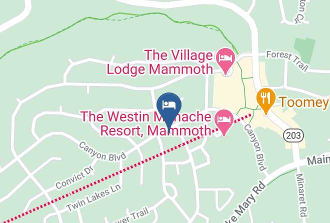 Mono - Mammoth Estates Condominiums Maps