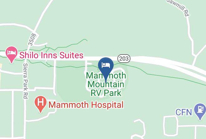 Mono - Mammoth Mountain Rv Park Maps
