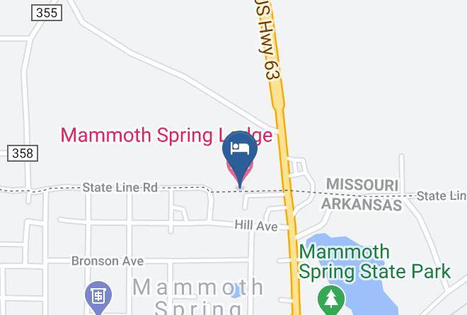 Fulton - Mammoth Spring Lodge Maps