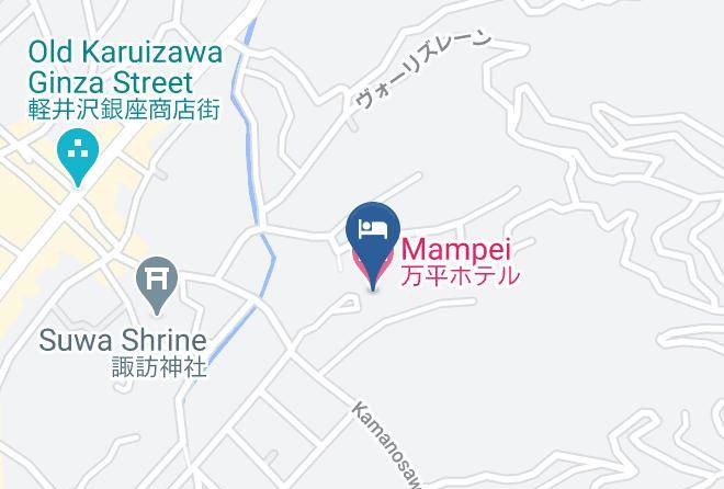Karuizawa Townkitasaku District - Mampei Hotel Maps