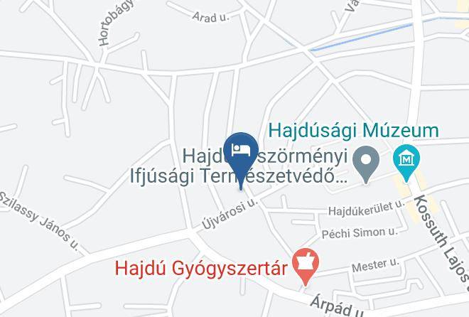 Hajduboszormeny - Mamre Szallo Maps