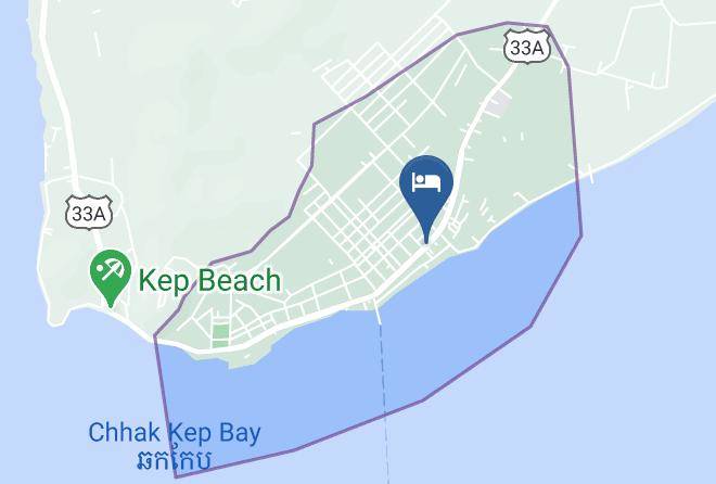 Kaeb Town - Man Groove Restaurant & Night Bar Kep Maps
