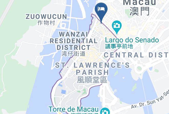 Macau - Man Va Hotel Maps