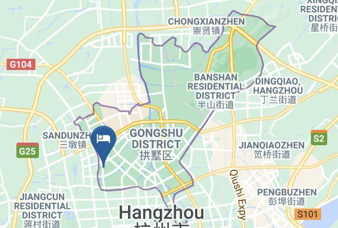 Man Xin Hotel Map