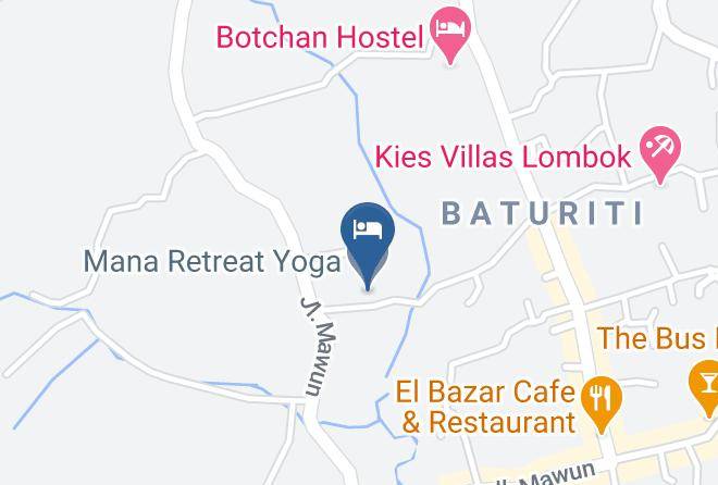 Central Lombok Regency - Mana Retreat Yoga Maps