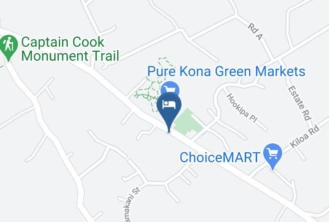 Hawaii - Manago Hotel Restaurant Maps