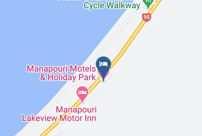 Manapouri - Manapouri Motels & Holiday Park Maps