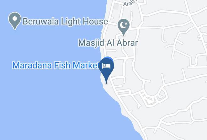 Colombo - Manara Beach Resort Maps