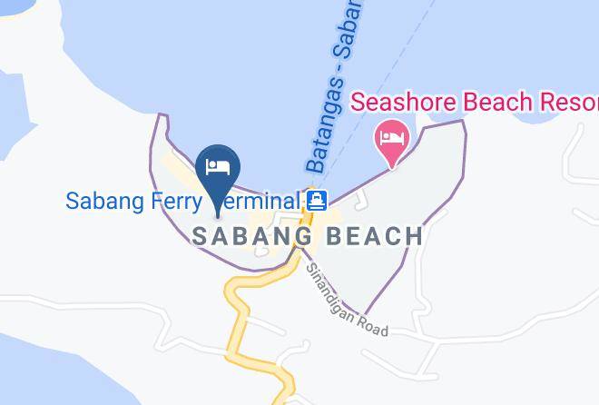 Oriental Mindoro - Manarra Sea View Resort Maps