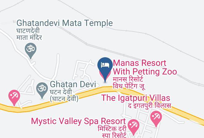 Igatpuri - Manas Resort With Petting Zoo Maps