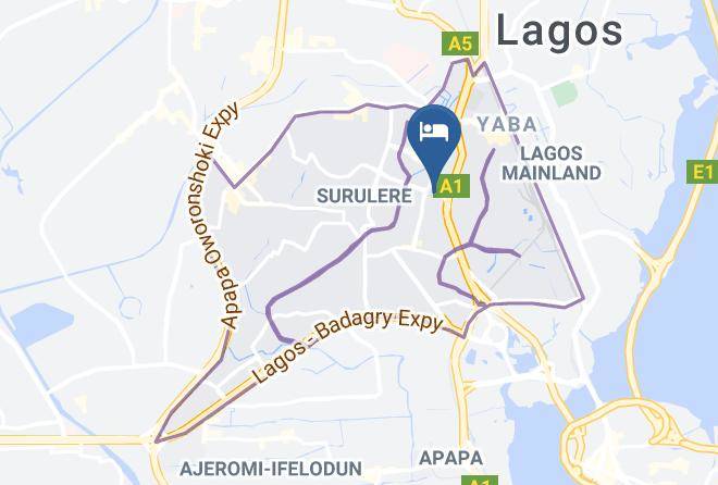 Lagos Mainland - Manasons Hotel Limited Maps