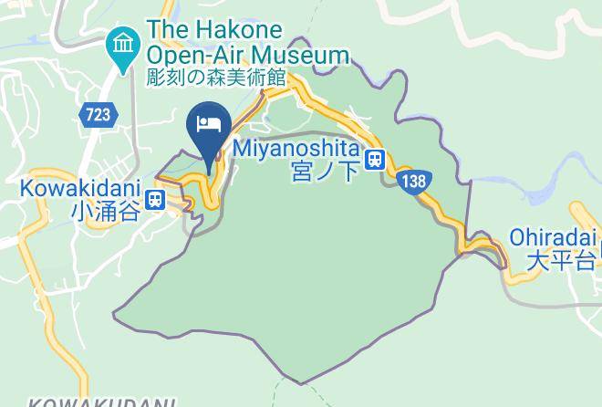 Hakone Townashigarashimo District - Manatei Hakone Maps